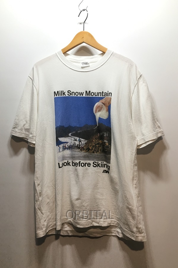 低価格 メンズ Tシャツ Mountain Snow Milk ループウィラー 高岡周策