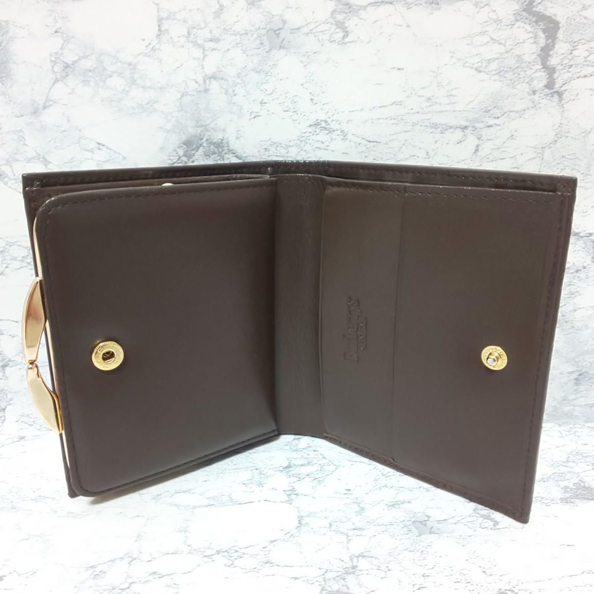 新品同様】Burberrys バーバリー 二つ折り財布 コンパクトウォレット