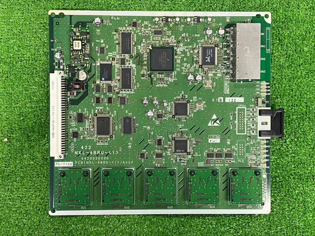 最新入荷】 ○G8484 NTT 4IP局線ユニット ビジネスホン NXL-4BRU-(1