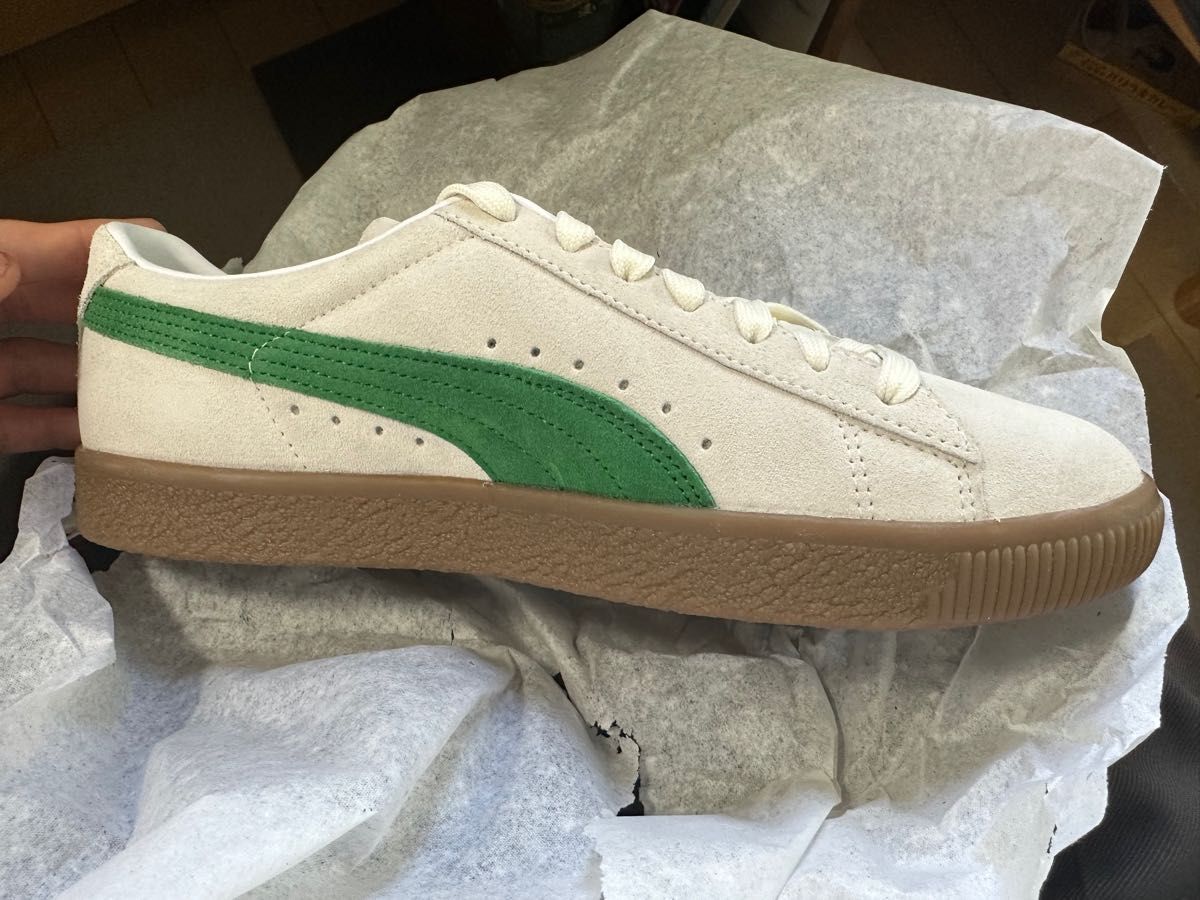 値段交渉受け付け Birdog × #FR2 × atmos × Puma Suede VTG Sail/Green