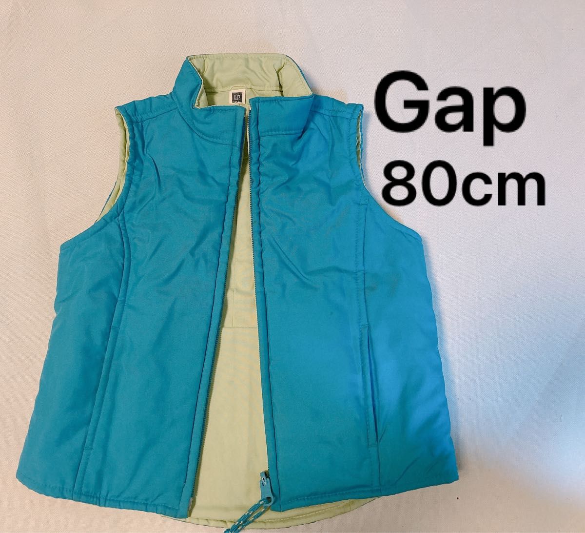 Gap  80cm リバーシブル ベスト 中綿