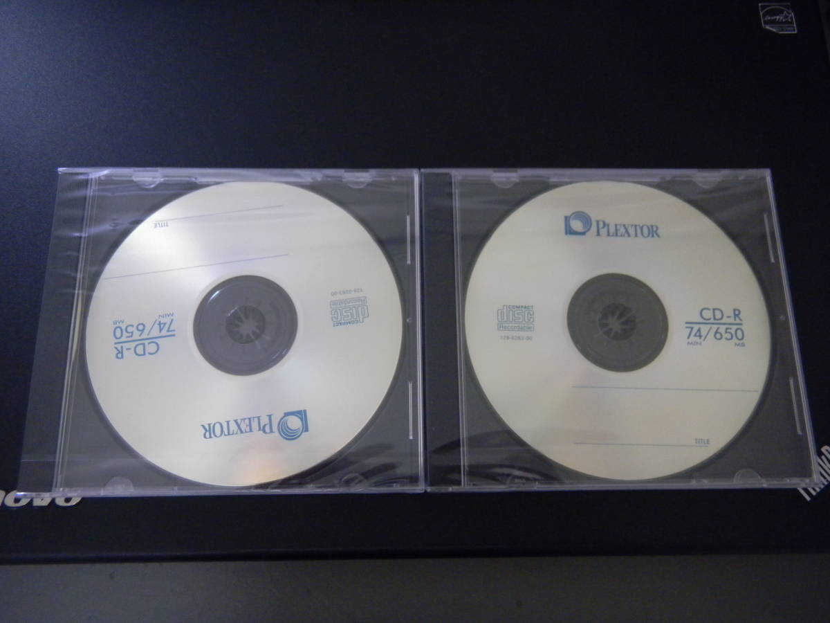 PLEXTOR　プレクスター　CD-R　650MB　2枚組　新品未使用品_画像1
