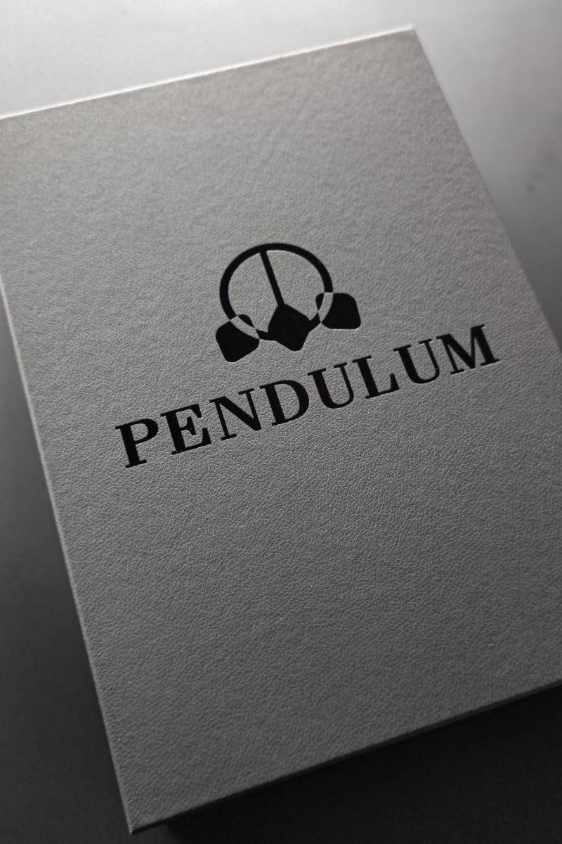 PENDULUM】新品 最高級スーピマコットン 刺繍ロゴ スウェットパンツ L