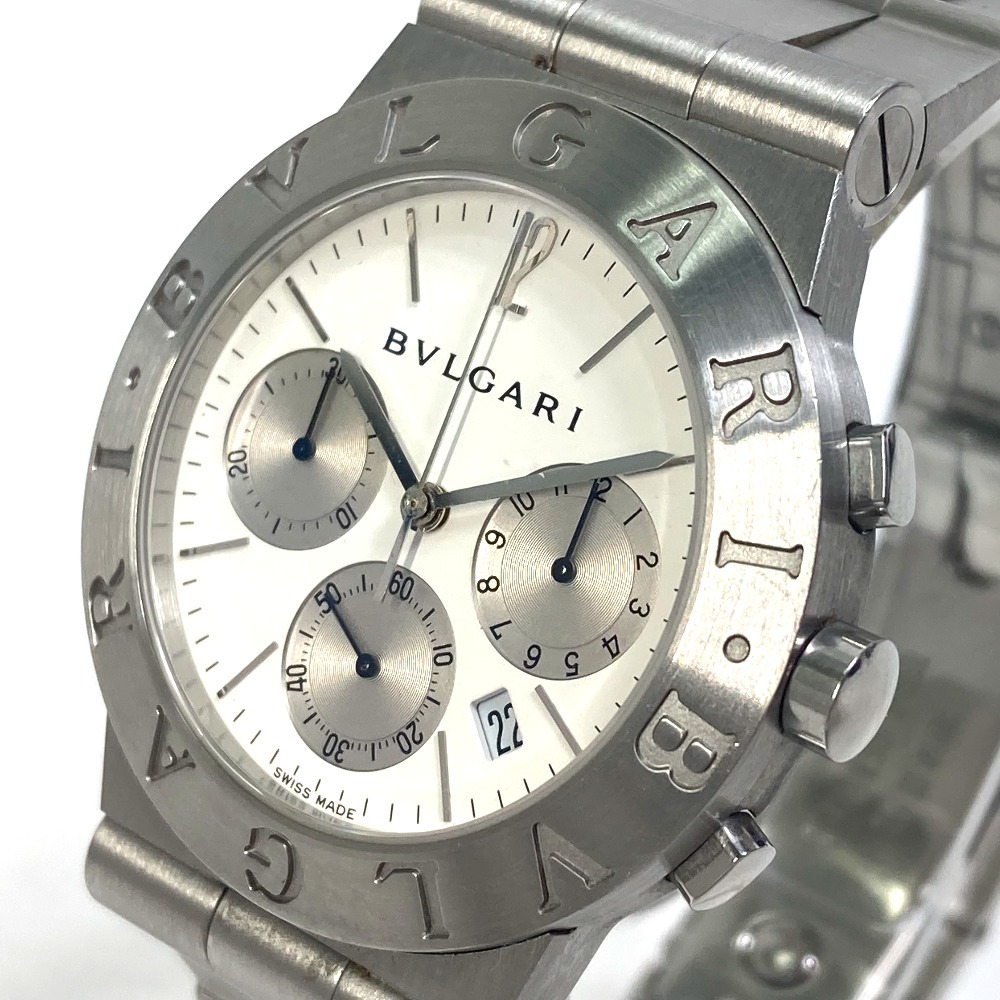 超爆安 ディアゴノ CH35S ブルガリ BVLGARI スポーツ メンズ【中古