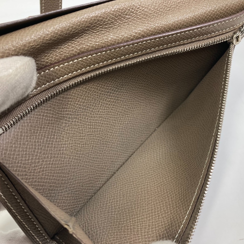 HERMES エルメス H金具 ベアンスフレ 2つ折り マチなし ウォレット 長