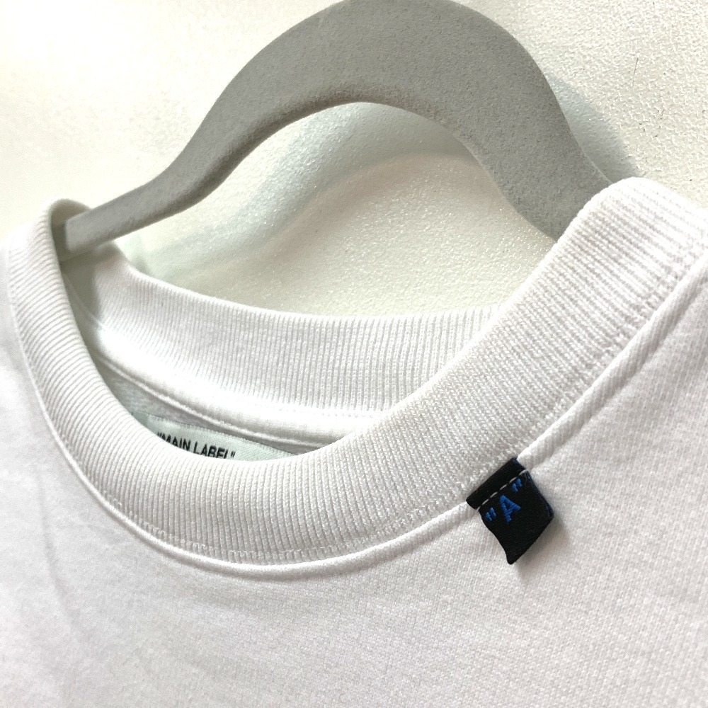 OFF-WHITE オフホワイト アブストラクトアローオーバー クルーネック スウェット トレーナー コットン ホワイト メンズ【】 OFF-WHITE(オフホワイト) クルーネックトレーナー スウェット