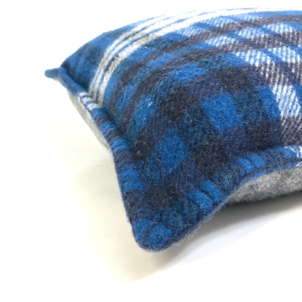 HERMES エルメス チェック エスカパード インテリア 枕 ピロー