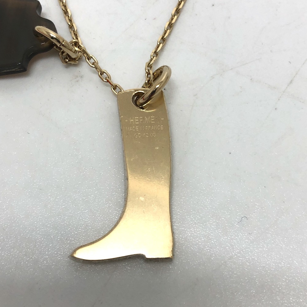 エルメス HERMES エルメス GD 12 00 PM マロキニエ ネックレス