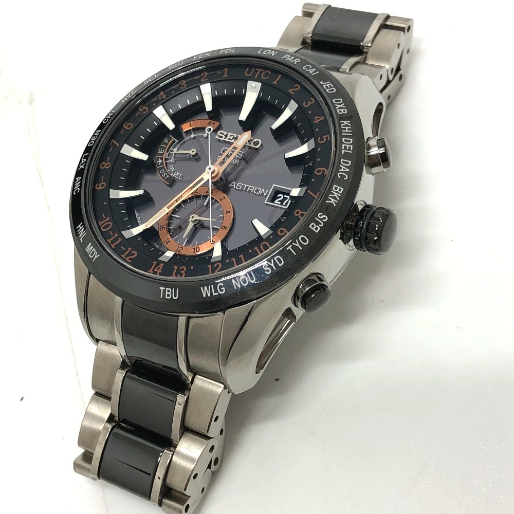SEIKO セイコー 7X52-0AF0 アストロン GPS ソーラー デイト 腕時計