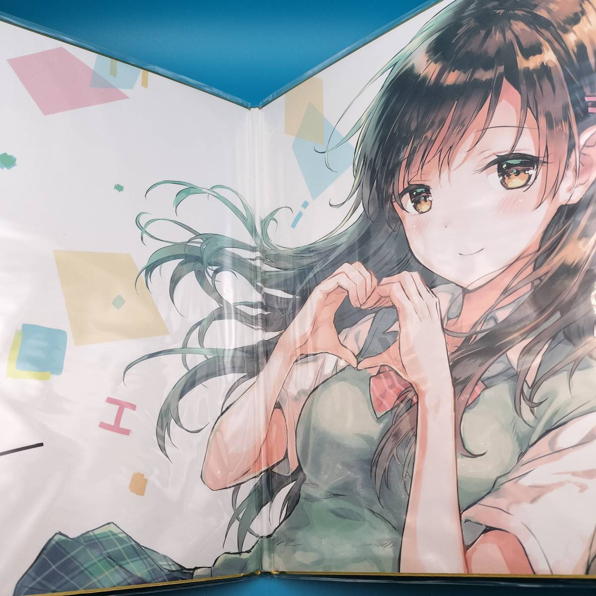 【絶版 超希少】Hiten Kei 描き下ろし A3 サイズ クリアポスター Yahoo!オークション - C90 hiten 色紙 Hitenkei 二つ折り色紙