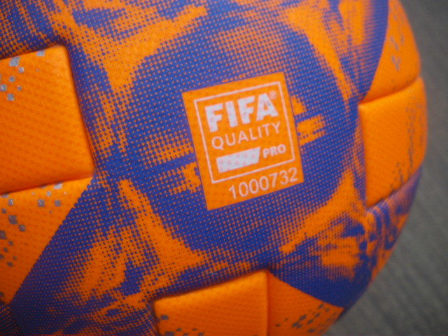 New 美品 未使用 Adidas Conext 19 OMB Official Match Ball soccer コネクト 公式試合球 size5 ORANGE パワーオレンジ ワールドカップ _画像8