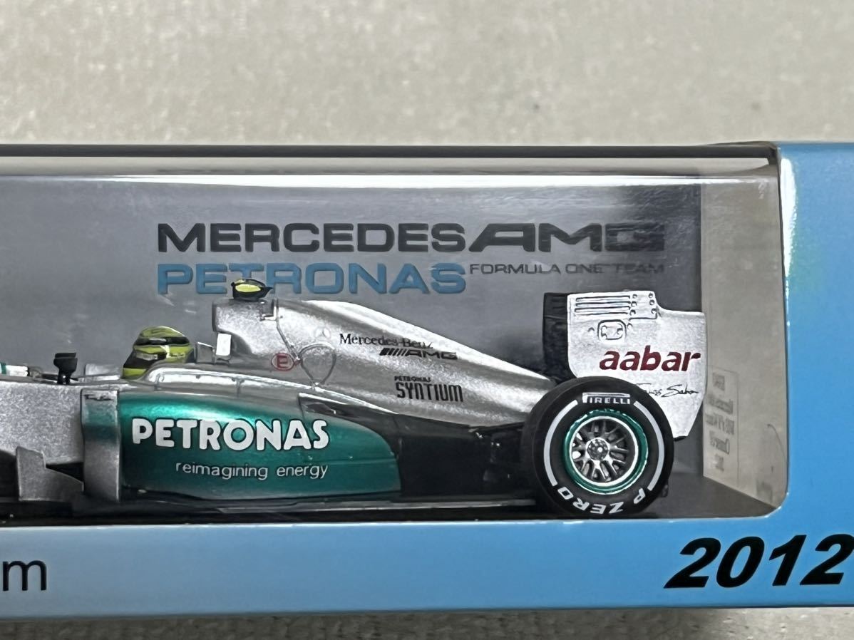 Spark 1/43 メルセデス AMG W03 Chinese GP 2012 優勝　スパークモデル　中国グランプリ_画像4