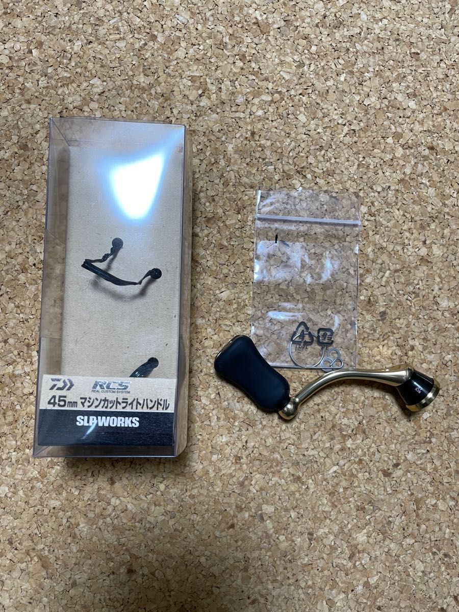 SLPワークス 22RCS マシンカットライトハンドル 45mm SLP-WORKS 新品ノブ付き ダイワ 純正ハンドル