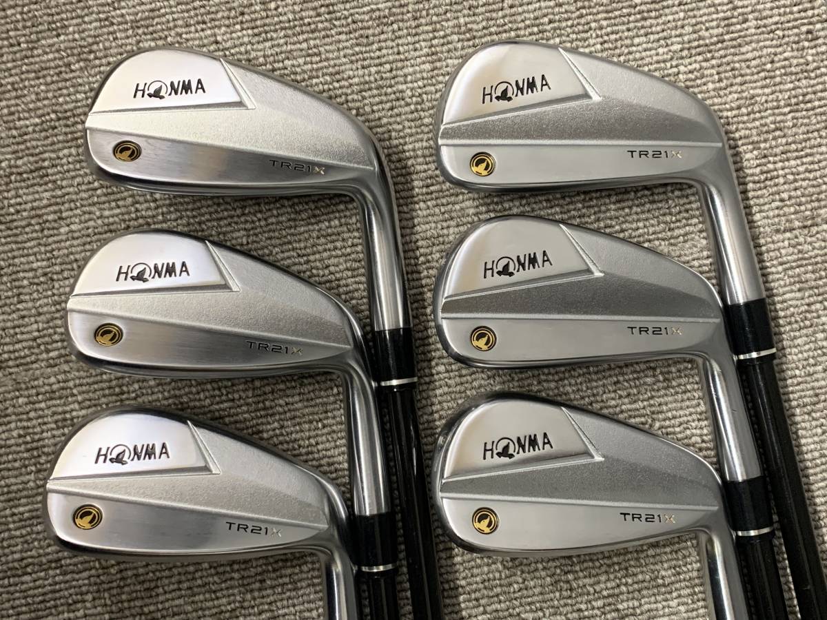 本間ゴルフ TOUR WORLD TR21X 6-11 6本SET VIZARD TR20-65(S) HONMA