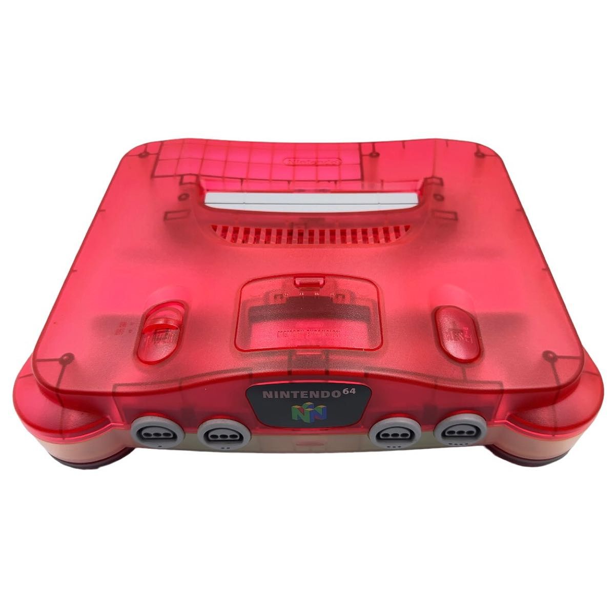 新作品質保証 ヤフオク! - NINTENDO64本体 クリアレッド 8020mkt.com.br