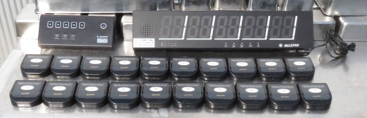 動作確認済み】BELSTAR ベルスター 送信機(BS5T)/ナンバー消機(BS5E 5E
