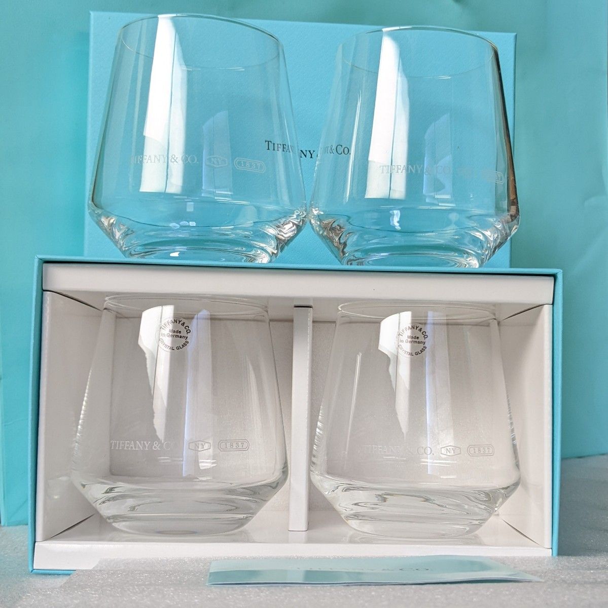 カップ Tiffany Tiffany&Co.ペアグラス 2セットの通販 by A.shop