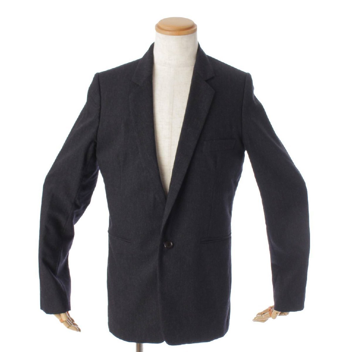2022年最新入荷 【ラフシモンズ】RAF SIMONS 2005-2006AW 【中古】【正規品保証】178309 48 グレー テーラードジャケット ウール ポルタ―ガイスト期 Lサイズ 2022年最新入荷 【ラフシモンズ】RAF SIMONS 2005-2006AW 【中古】【正規品保証】178309 48 グレー テーラードジャケット ウール ポルタ―ガイスト期 Lサイズ