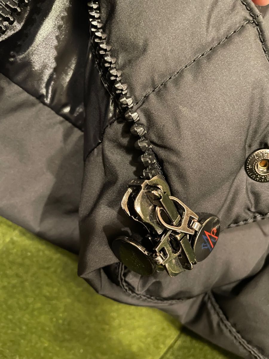 モンクレール ダウンベスト CHEVAL サイズ2 M L MONCLER ブラック TIB