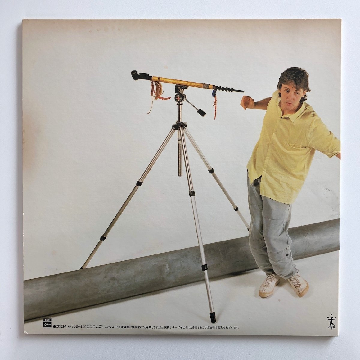 LP/ PAUL McCARTNEY / PIPES OF PEACE / ポール・マッカートニー / 国内盤 ライナー MPL EPS-91071 30402S_画像2