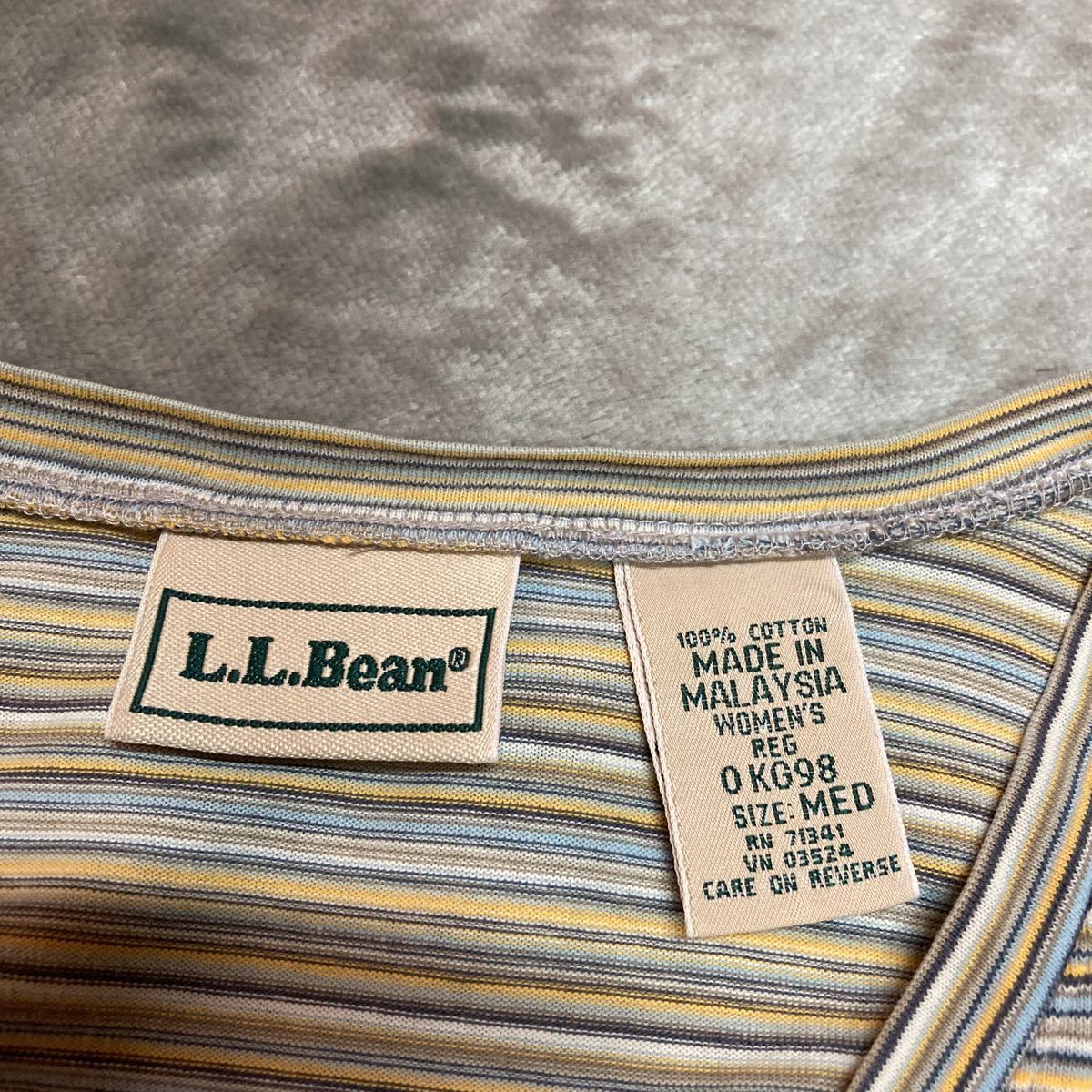 L.L.Bean ボーダーTシャツ_画像4