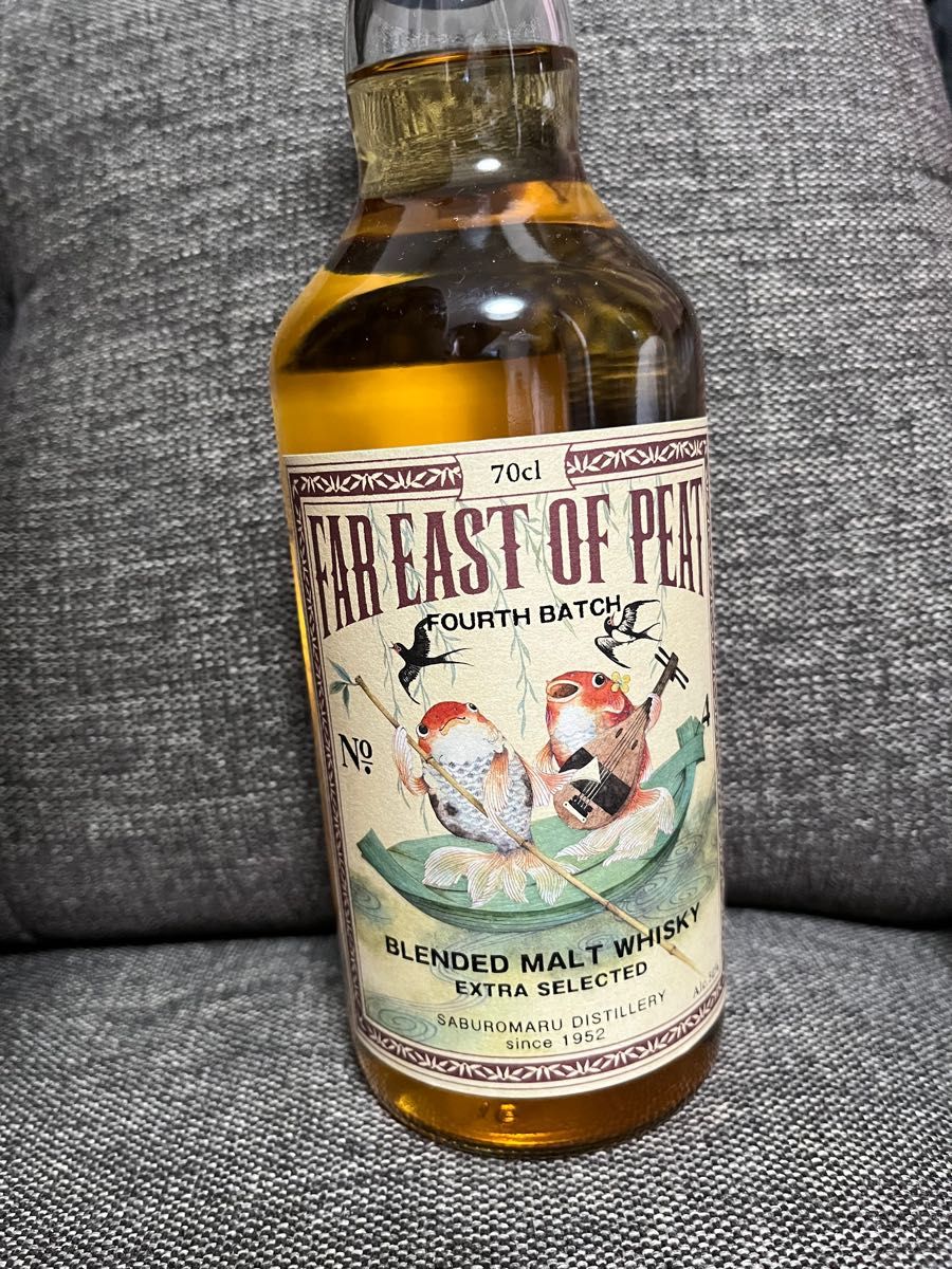 三郎丸蒸溜所 FAR EAST OF PEAT 4th BATCH 若鶴酒造