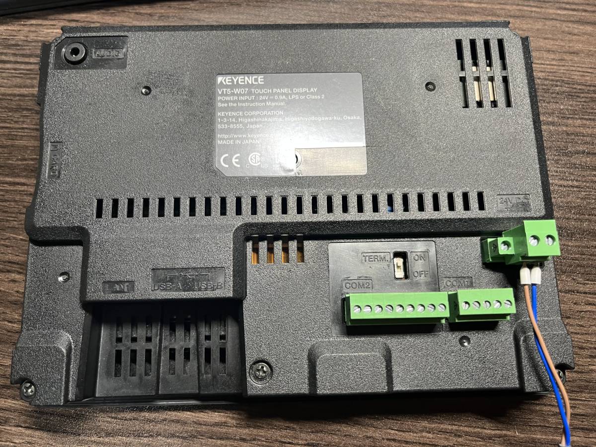 KEYENCE VT5-W07 タッチパネル 中古 取り外し保管品|Yahoo KEYENCE VT5-W07 タッチパネル 中古 取り外し保管品|Yahoo