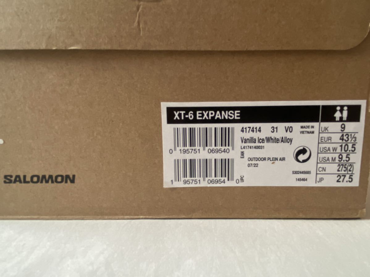  new goods SALOMON XT-6 EXPANSE Salomon ek Span s