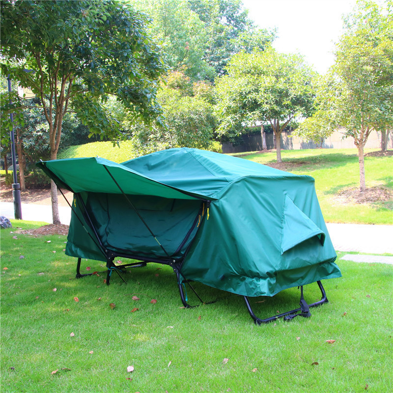超人気 テント 防雨 オフグラウンドテント 高品質/ 湿り防止　屋外キャンプ 二重 キャンプテント ビーチ釣りテント_画像2