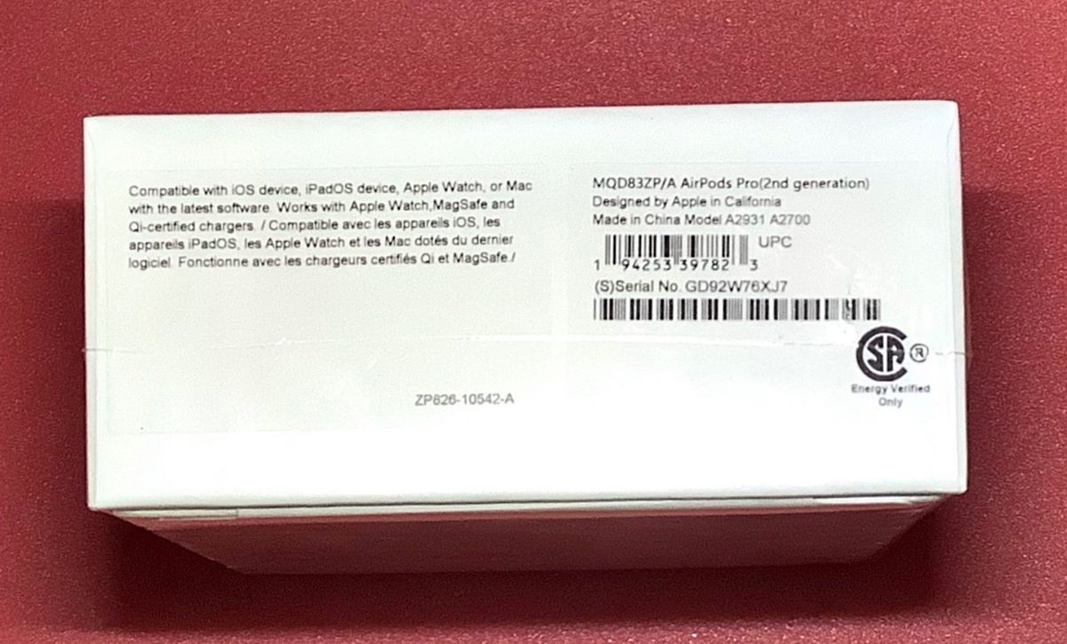 セール AirPods Pro 第2世代現行モデル MQD83ZP A 本革ケースセット