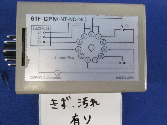 フロートなしスイッチ100VAC 61F-GP-N_画像6