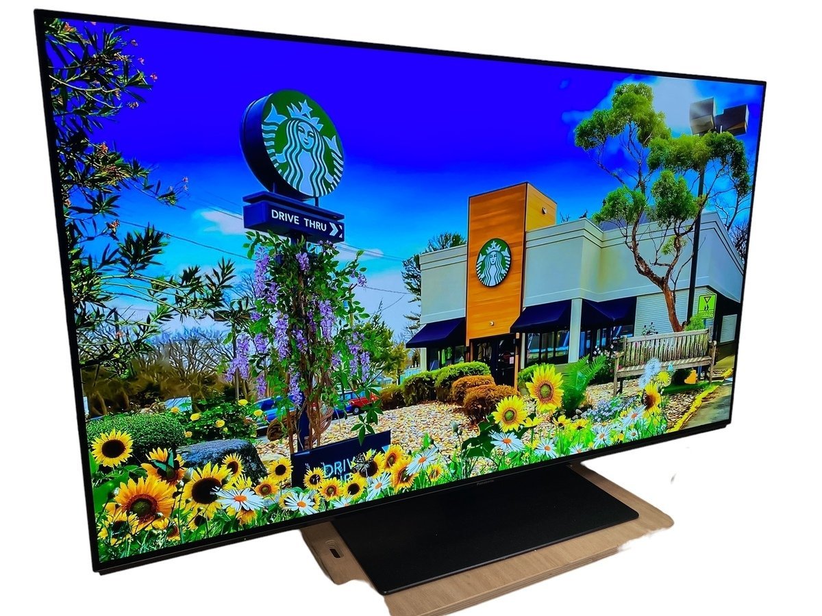 てですので □【店頭引取限定】【美品!】Panasonic 4K 有機ELテレビ