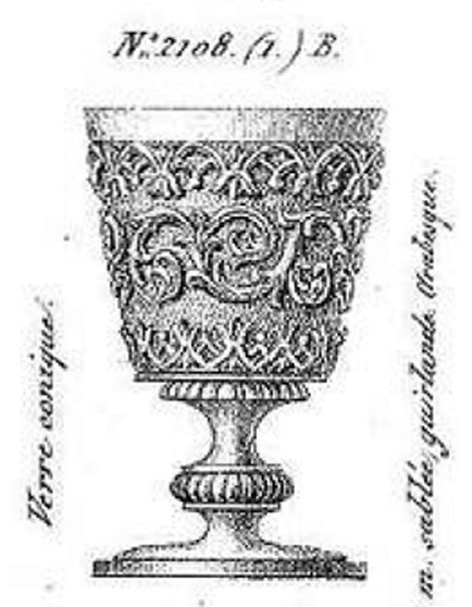 オールド・バカラ (BACCARAT) 1840年 貴重 グラス 琥珀色 大型 13cm