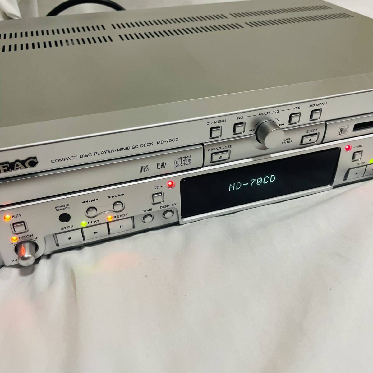 TEAC CDプレーヤーMD-70CD ティアック | noonanwaste.com