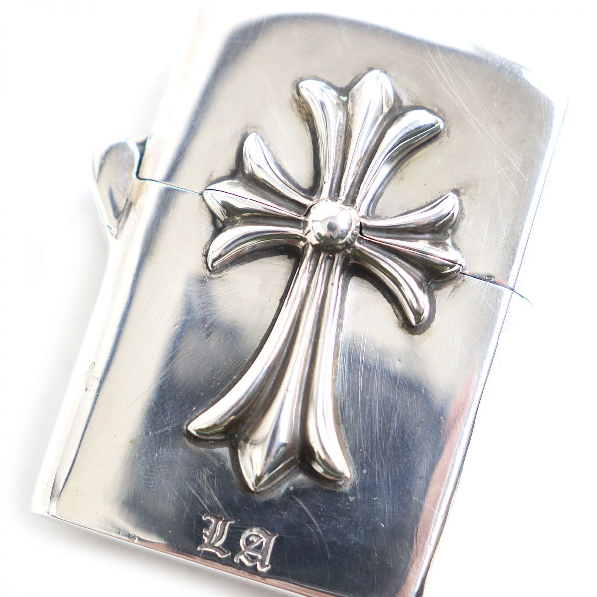 良品◇LA限定 CHROME HEARTS クロムハーツ SV925 CHクロス オイル