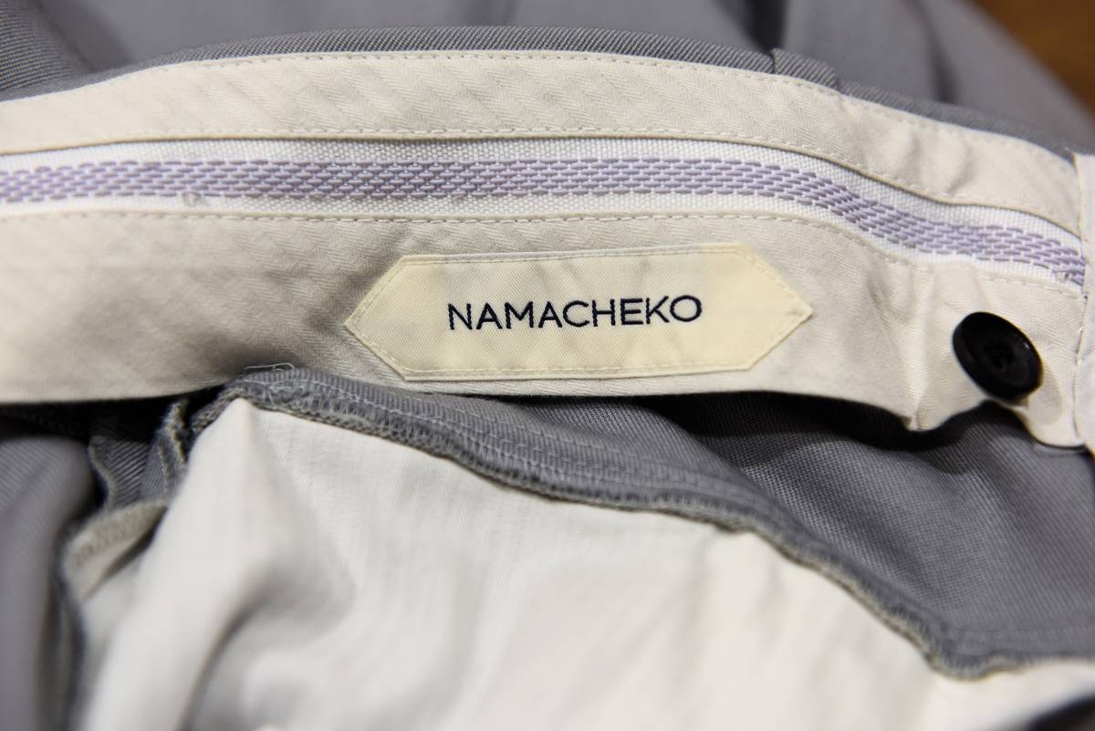 NAMACHEKO 2021-22AW GEMINUS TROUSER размер S серый nama Чехия брюки слаксы 