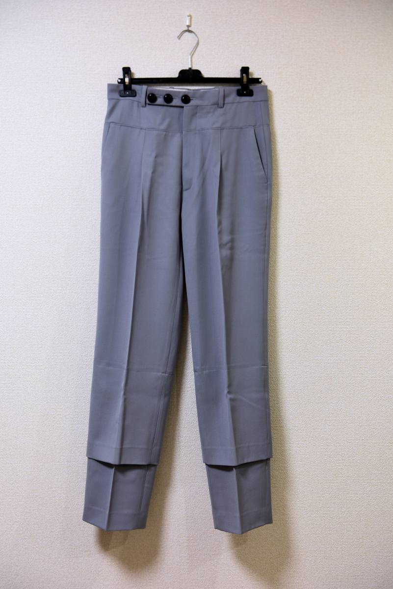 NAMACHEKO 2021-22AW GEMINUS TROUSER размер S серый nama Чехия брюки слаксы 