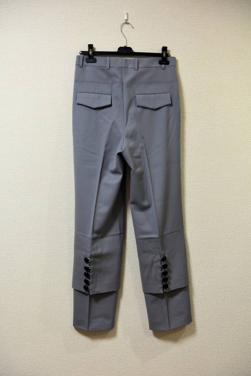 NAMACHEKO 2021-22AW GEMINUS TROUSER サイズS グレー ナマチェコ
