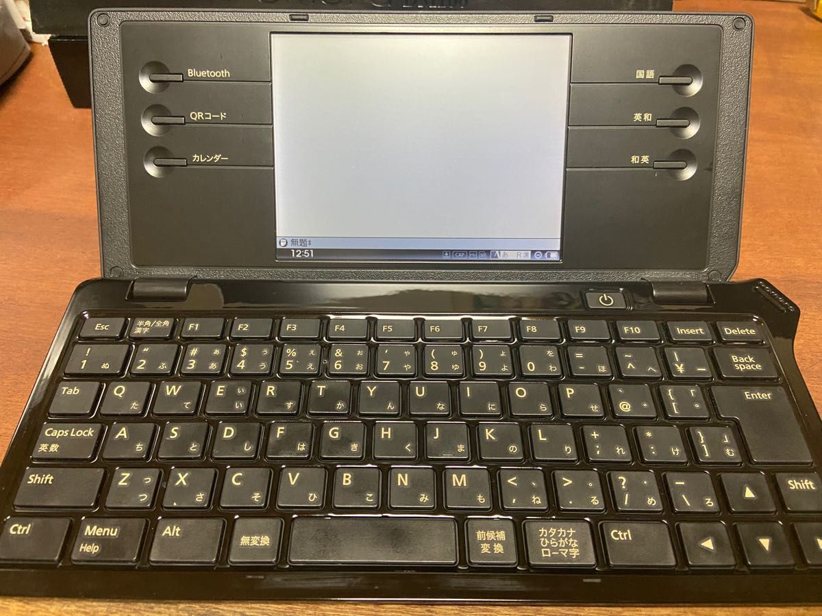 pomera (ポメラ) ΘE15 XD-U9850 DM100 手書パネル搭載 KING JIM 理化学・上級英語モデル 良品Θ電子辞書 キングジム デジタルメモ ポメラ 電子辞書搭載ブラック