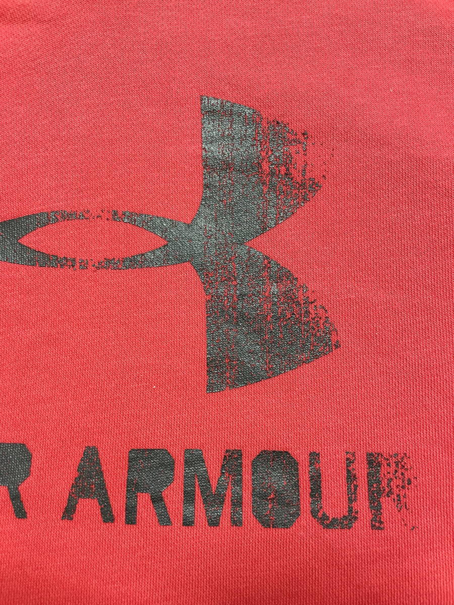  Under Armor storm UNDER ARMOUR STORM Parker reverse side nappy f-ti- sweat Kids 140 rank stone .5271