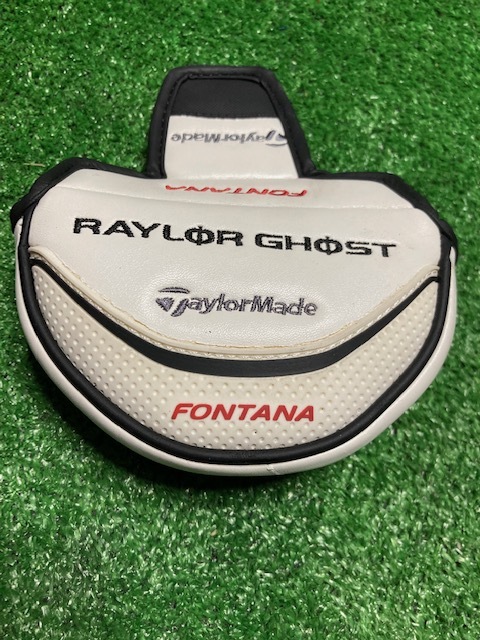 全国送料無料　中古パター　テーラーメイド　RAYLOR GHOST FO-72 PURE ROLL 純正スチール34インチ　ヘッドカバー付　　　Ｙ903_画像7