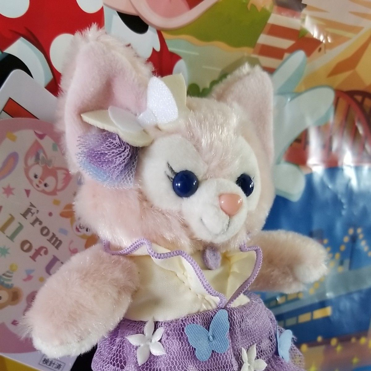 東京ディズニーシー ぬいぐるみバッジ リーナベル フロムオール 東京ディズニーシー ぬいぐるみバッジ リーナベル フロムオール