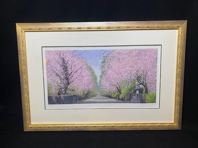 Carol Collette キャロル・コレット 銅版画 『Spring Story Carol Collette キャロル・コレット 銅版画 『Spring Story
