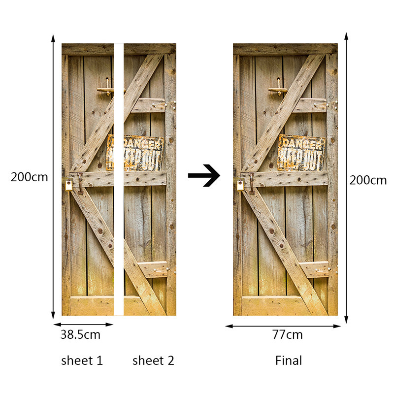  настенный стикер дверь наклейка .... ... для помещений дверь оборудование орнамент сиденье водонепроницаемый наклейка часть магазин дверь сиденье 3D дверь обои DIY модный украшение 