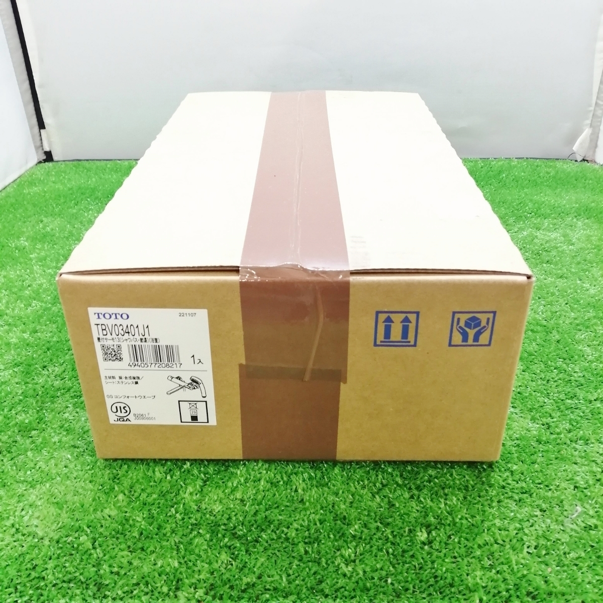 未使用 TOTO トートー サーモスタット混合水栓+シャワーヘッド 浴室