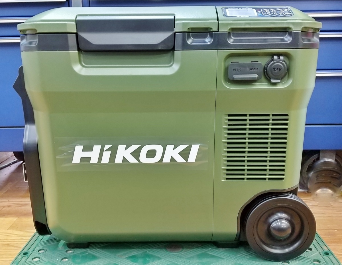 未使用 HiKOKI ハイコーキ 旧日立工機 18V コードレス冷温庫 18L