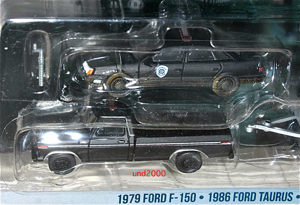 Greenlight робокоп 2 1/64 1986 Ford Taurus LX Police .-RoboCop Ford Taurus F-150 грузовик Pickup прицеп зеленый свет 