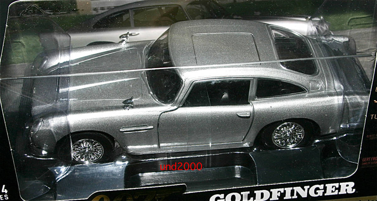 Motor Max 007 ゴールドフィンガー 1/24 アストンマーチンDB5 Aston Martin ボンドカー Goldfinger モーターマックス ジェームズボンドの画像2