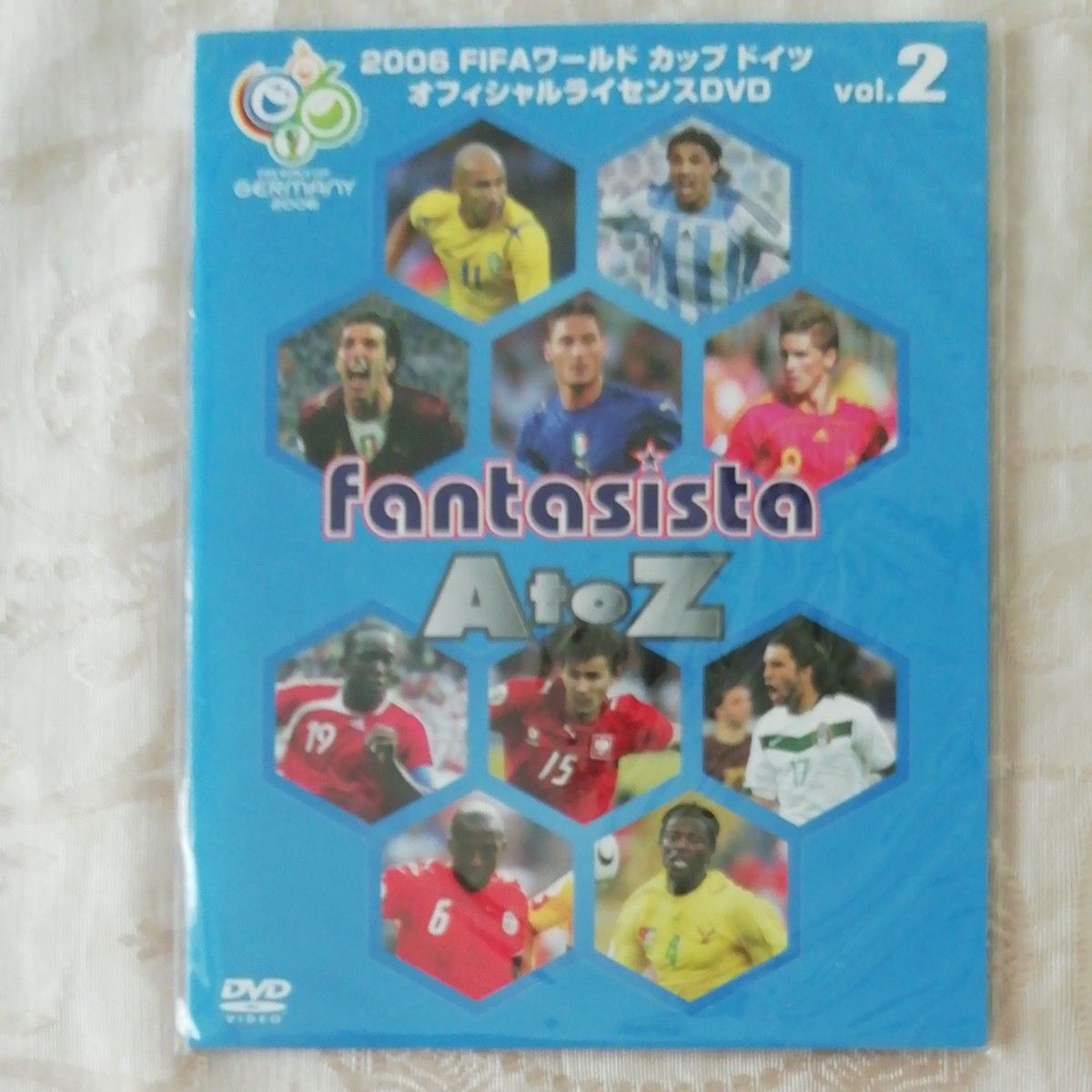 2006 FIFA ワールドカップドイツ オフィシャルライセンスDVD vol.1~5　未開封品