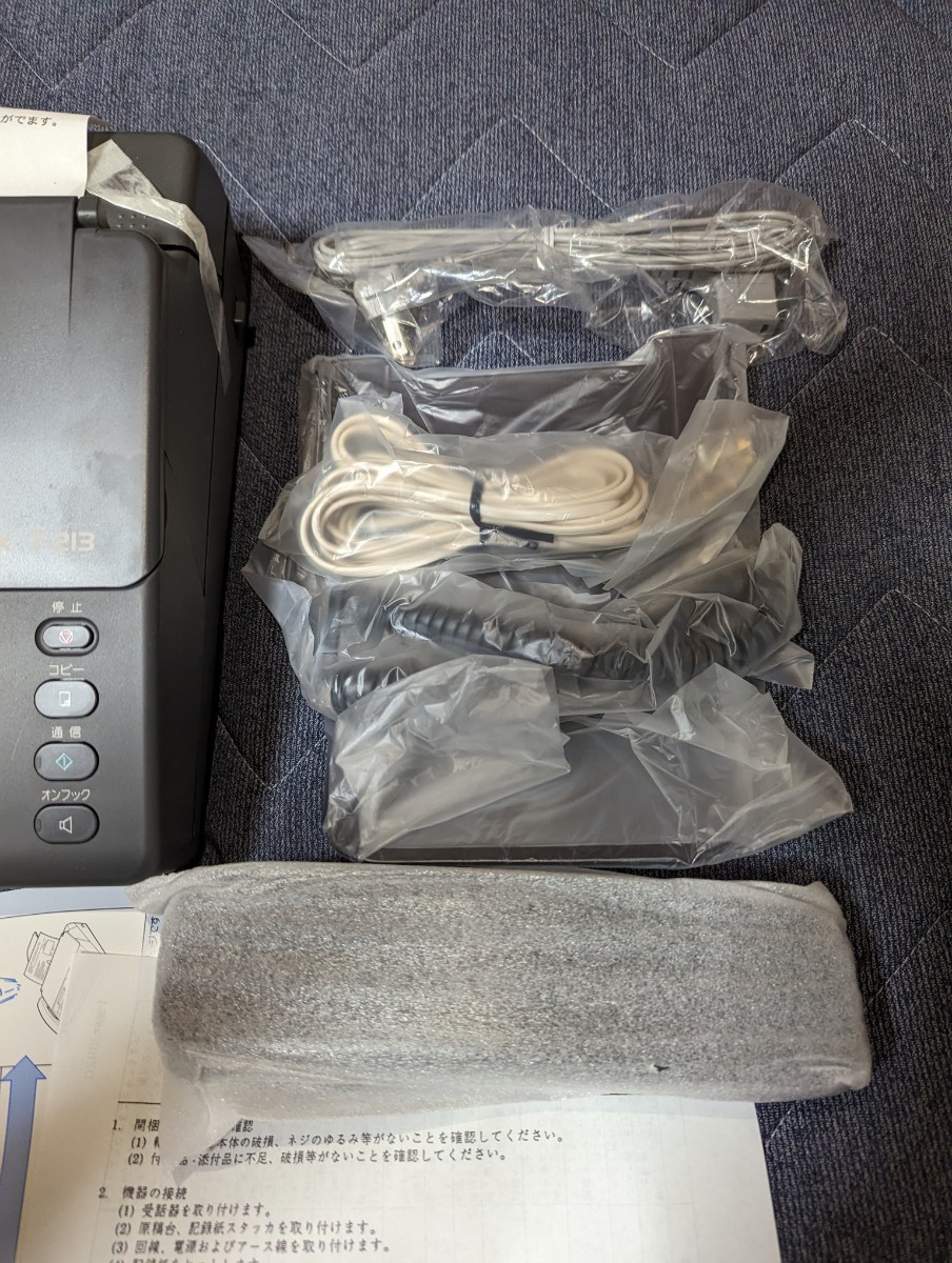 NTT FAX T-213 感熱紙 未使用 中古扱い NTT FAX T-213 感熱紙 未使用 中古扱い
